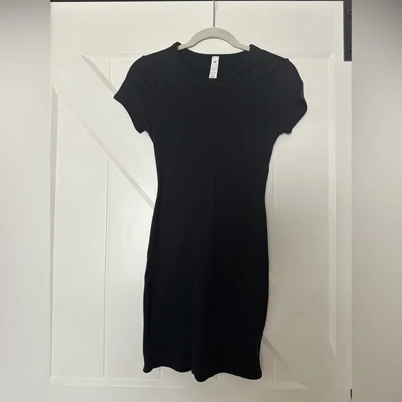 ALO Yoga | Dresses | Alo Yoga Goddess Ribbed Mini Dress | Poshmark
